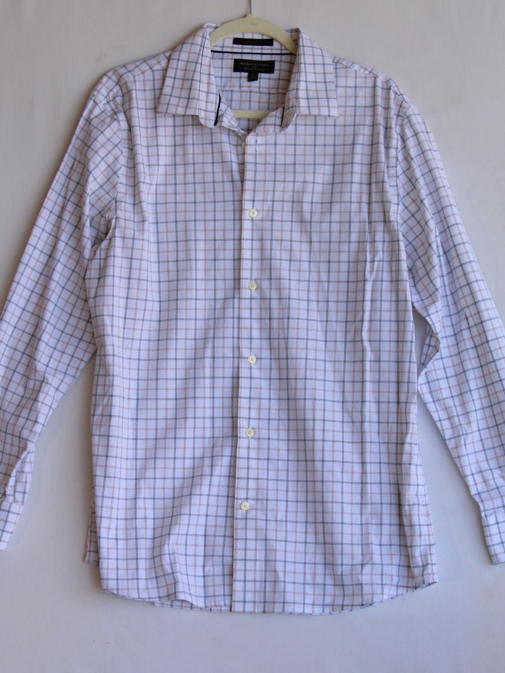 Banana Republic Slim Fit Wrinkle Resistant Dress Shirt